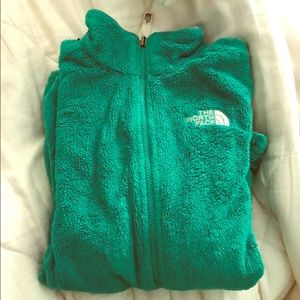 North Face Plush Zip-Up
